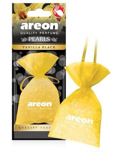 Ароматизатор AREON Pearls Чорна ваніль (мішечок)