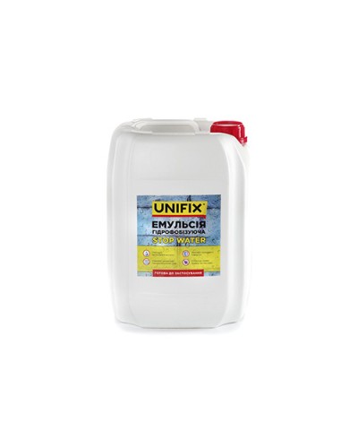 Емульсія гідрофобізуюча 10кг UNIFIX