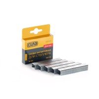 Скоби для степлеру 14*11,3*0,7mm, (загартовані, квадратні) (1000шт) СИЛА