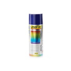 Емаль акрилова універсальна RAL 5022 Темно синій гл. 400мл UNIFIX