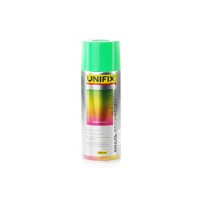 Эмаль акриловая флуоресцентная RAL 6038 Зеленый 400мл UNIFIX