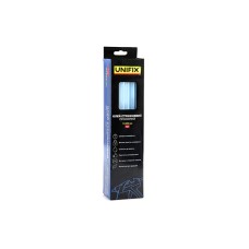 Клей стержневой прозрачный 11.0х300мм 1кг (34 шт) (коробок) UNIFIX