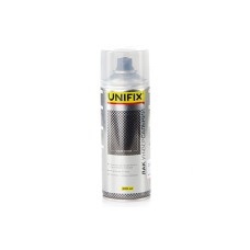 Лак акриловый универсальный Прозрачный мат. 400мл UNIFIX