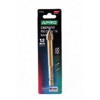 Свердло по склу і кахлю 4 грані HEX 12мм PRO APRO