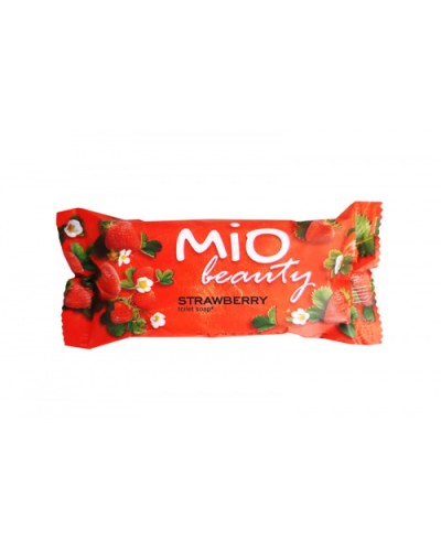 Мило туалетне тверде Полуниця 125г ТМ Mio Beauty