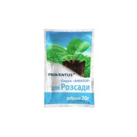 Добриво-стимулятор кристалічне водорозчинне Proventus Для розсади 20г AgroProtection