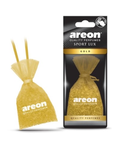 Ароматизатор Pearls Sport Lux мешочек Золото (Gold) Areon