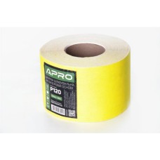 Бумага шлифовальная APRO P240 115мм*50м рулон (бумажная основа)