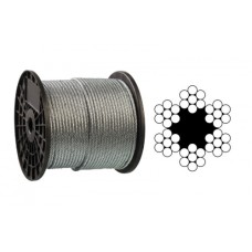 Трос оцинкований 2мм DIN 3055 (6x7) бухта 200м APRO