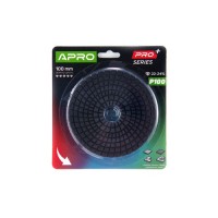 Круг алмазный шлифовальный на липучке 100мм Р150 APRO PRO