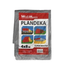 Тент 110 г/м² срібний 4х8м WoffMann
