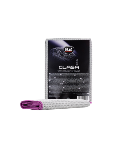 Серветка для догляду за автомобілем GLASA PRO мікрофібра 40х40см К2