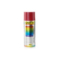 Емаль акрилова універсальна RAL 3001 Сигнальний червоний гл. 400мл UNIFIX