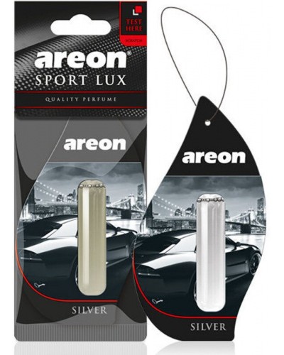 Ароматизатор AREON Sport Lux Сільвер 5мл (підвіска з рідиною)