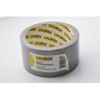Лента клейкая армированная серая 50мм*10м UNIFIX