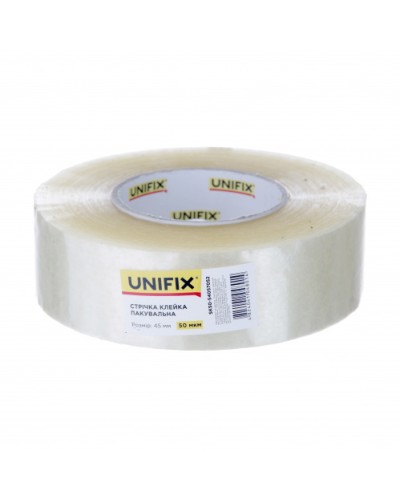 Стрічка клейка пакувальна SK50-54057052 750 45мм 50мкм UNIFIX