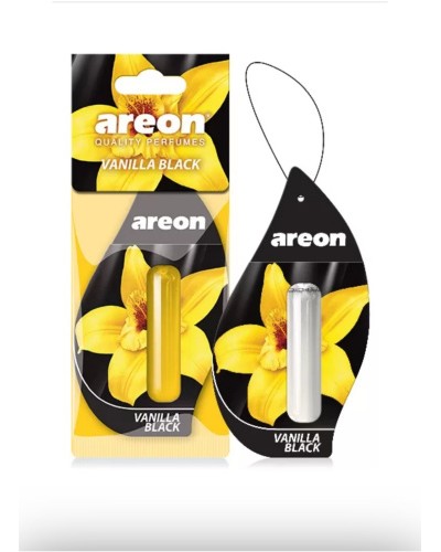 Ароматизатор Areon подвеска с жидкостью Черная Ваниль (Vanilla Black) 5мл Areon