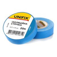 Изоляционная лента синяя 0.17х18мм 20м (пачка, кратно 10шт) UNIFIX