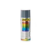 Емаль акрилова універсальна RAL 7031 Темно сірий гл. 400мл UNIFIX