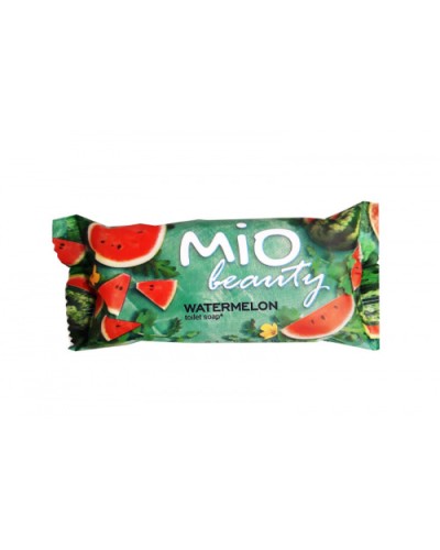 Мыло туалетное твёрдое детское Mio Beauty с ароматом арбуза (125г)