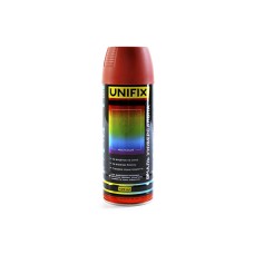 Емаль універсальна акрилова преміум RAL3011 вишневий глянець 400мл UNIFIX