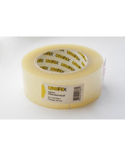 Стрічка клейка пакувальна 38мкм 45мм 500 SK-54005561 UNIFIX