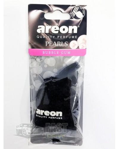 Ароматизатор AREON Pearls Бабл Гам Чорний (мішечок)