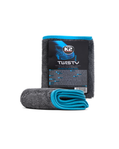 Рушник для сушіння Twisty pro мікрофібра 40х60см K2