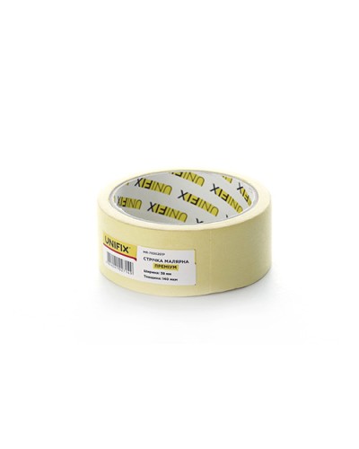 Стрічка клейка малярна MR-7830261P преміум 38мм*20м UNIFIX