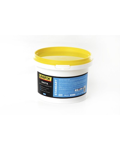 Паста для очищення рук Standart 0,35кг (відерце) UNIFIX