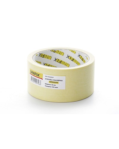 Стрічка клейка малярна MR-7840261P преміум 48мм*20м UNIFIX