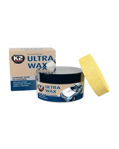 Паста воскова Carnauba Ultra Wax (згубкою) 250г К2
