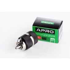 Патрон для дрели быстрозажимной 1/2-20, 2,0-13мм APRO