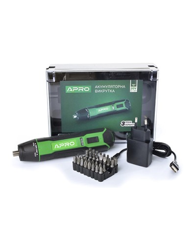 Викрутка акумуляторна APRO SD-1