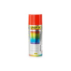 Емаль акрилова універсальна RAL 2004 Помаранчевий гл. 400мл UNIFIX