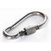 Карабін із замком М6х60 нержавіючий А2 (пачка, кратно 10шт) APRO