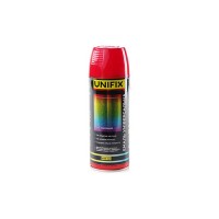 Емаль універсальна акрилова преміум RAL 3001 Червоний сигнальний гл. 400мл UNIFIX