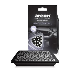 Ароматизатор AREON Aroma Box Чорний кристал банка (під сидіння)
