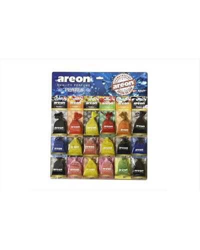 Ароматизатор AREON Pearls мікс (планшет 18шт) (мішечок)