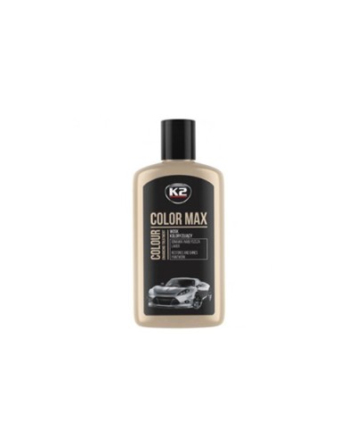 Поліроль кузова восковий COLOR MAX BLACK 250мл К2