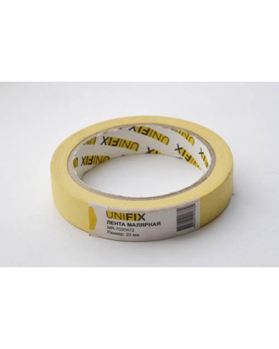 Стрічка клейка малярна 20мм*40м MR-7020472 UNIFIX