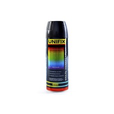 Емаль універсальна акрилова преміум RAL9005 чорний глянець 400мл UNIFIX