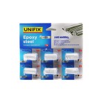 Холодная сварка белая 6*10г (блистер) UNIFIX