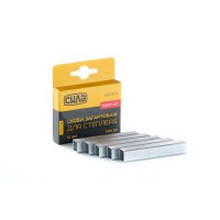 Скоби для степлеру 10*11,3*0,7mm, (загартовані, квадратні) (1000шт) СИЛА