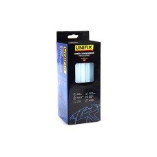 Клей стержневой прозрачный 11.0х200мм 1кг (50 шт) (коробок) UNIFIX