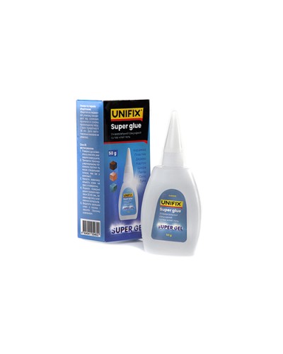 Супер клей гель 50г UNIFIX