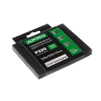 Губка шлифовальная двухсторонняя Р320 125х100х12мм APRO
