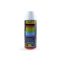 Емаль універсальна акрилова преміум RAL9003 білий глянець 400мл UNIFIX