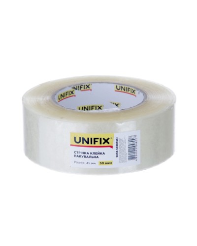 Стрічка клейка пакувальна SK50-54005561 500 45мм 50мкм UNIFIX