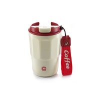 Термокухоль з напувалкою White/Red (400мл) СИЛА